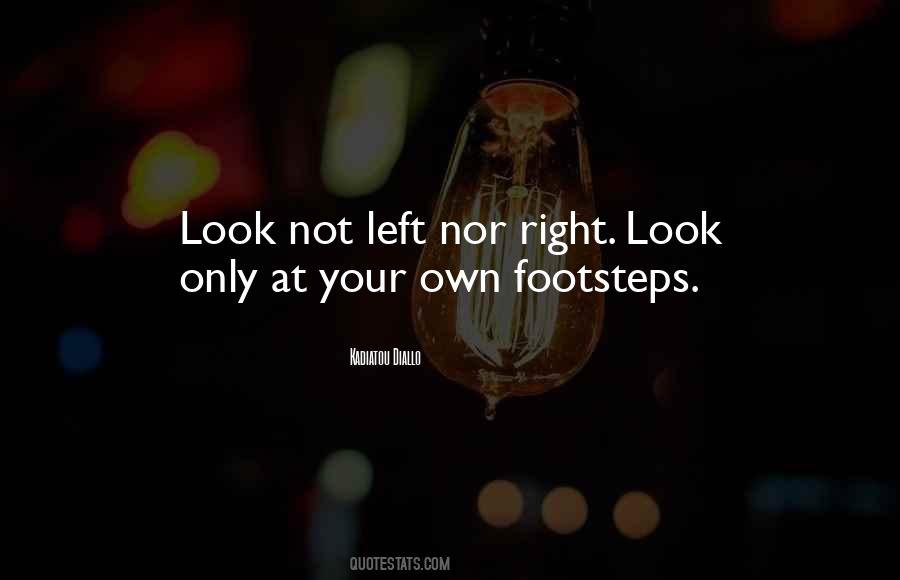 Quotes About Footsteps #271756