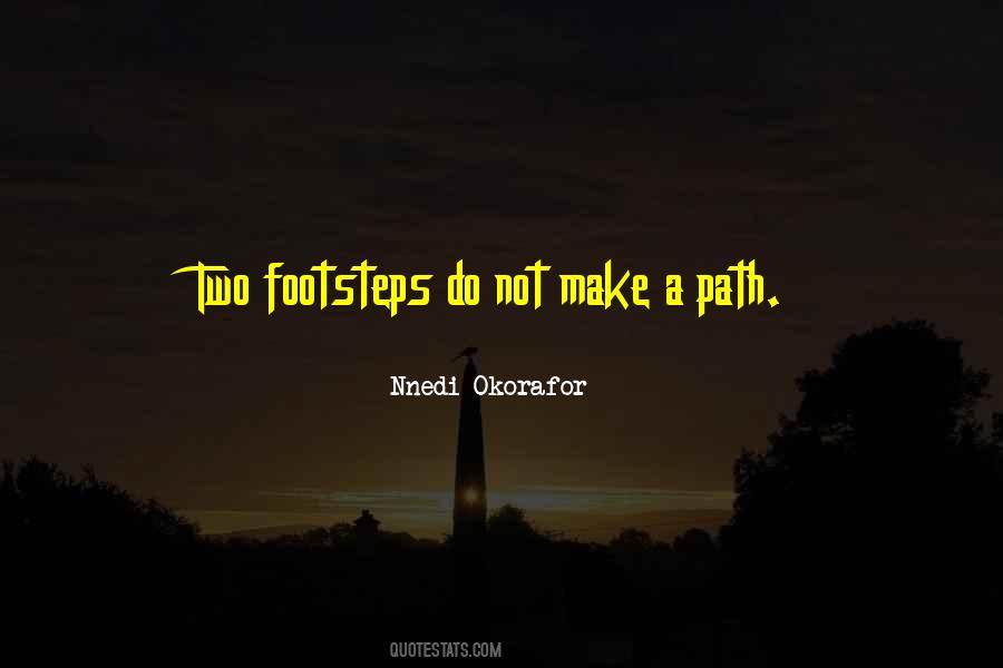 Quotes About Footsteps #343231