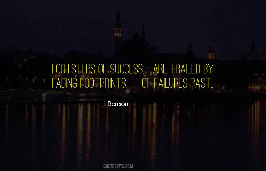 Quotes About Footsteps #424987