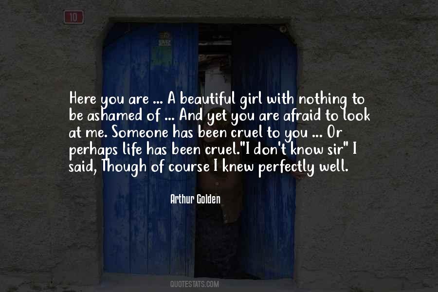 Quotes About The Beautiful Girl #217621