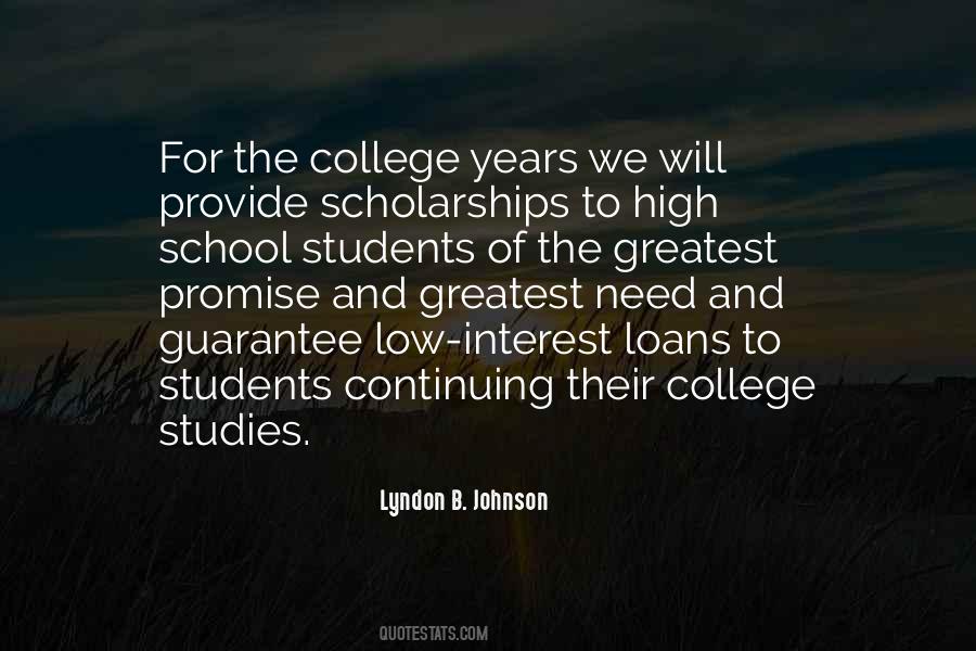 Quotes About Scholarships #1469367