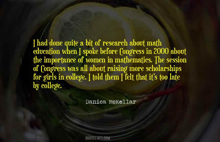 Quotes About Scholarships #1735334