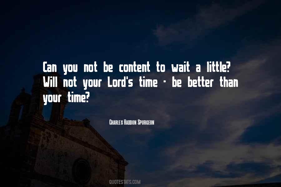 Better To Wait Quotes #36694