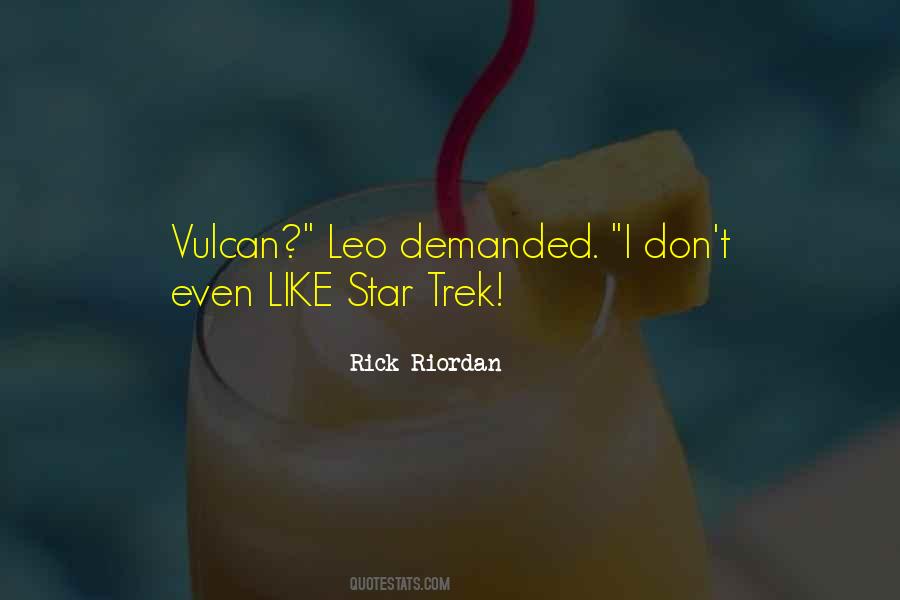 Quotes About Vulcan #563333