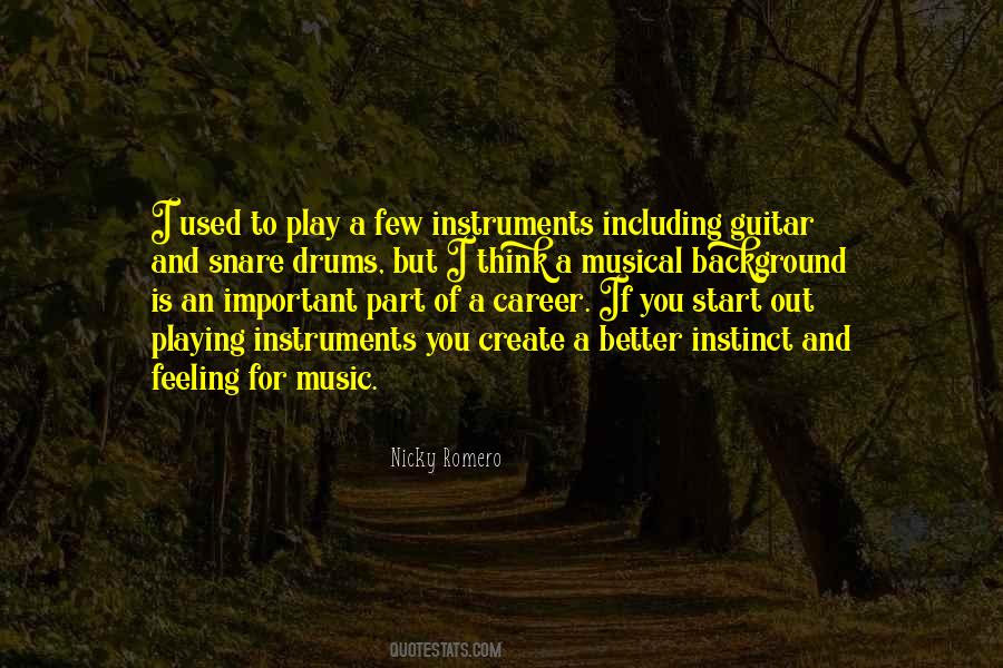 Quotes About Playing Drums #610037