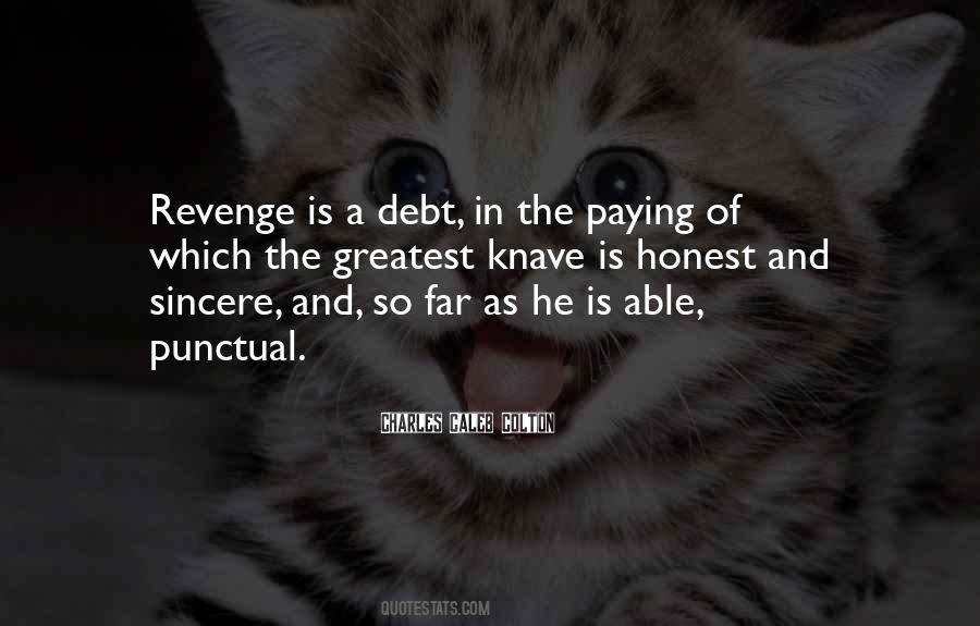 Quotes About Paying Debt #240579