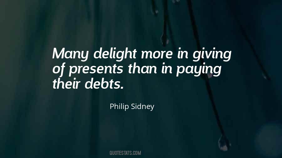 Quotes About Paying Debt #763027