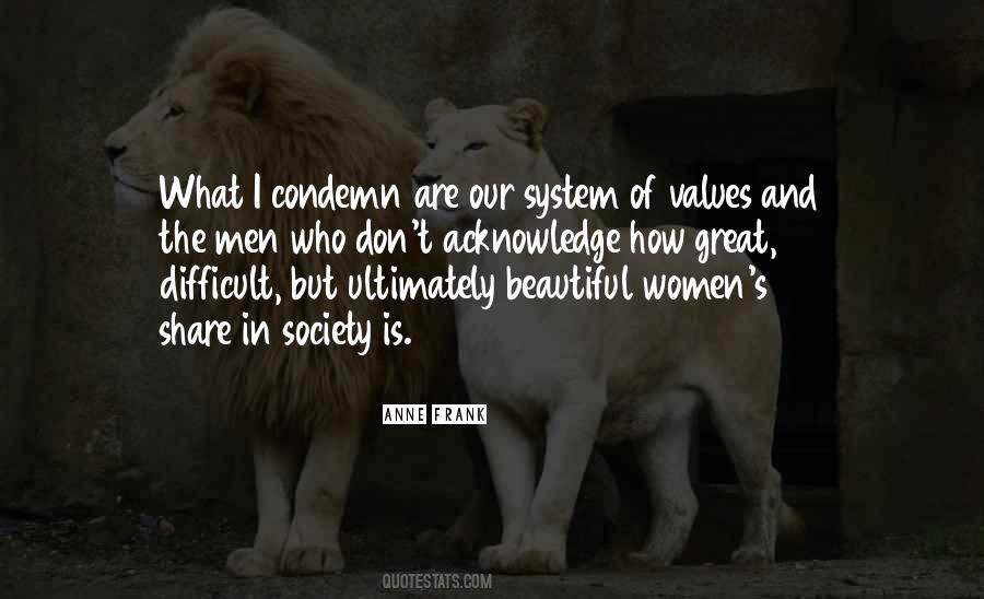 System Of Values Quotes #164764