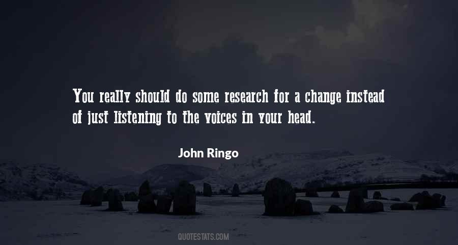 Quotes About Voices In Your Head #295986