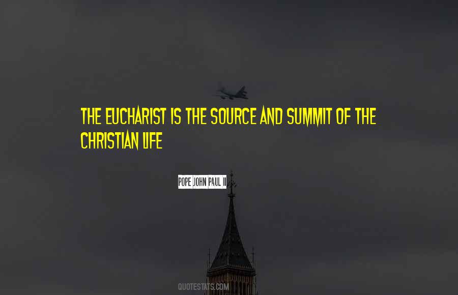 Quotes About The Holy Eucharist #824140
