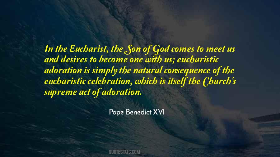 Quotes About The Holy Eucharist #885206