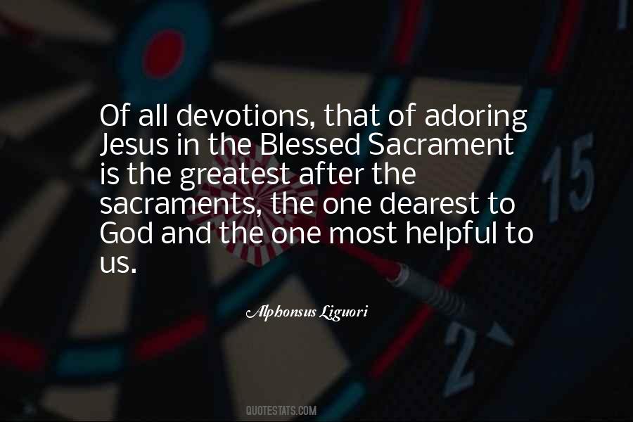Quotes About The Holy Eucharist #960461