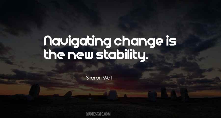Quotes About Stability And Change #1408151