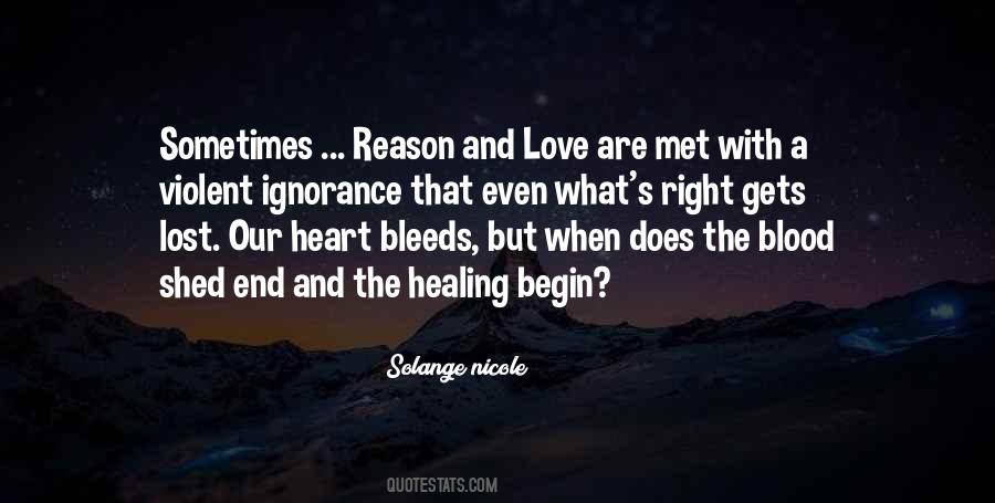 Healing Ignorance Quotes #864969
