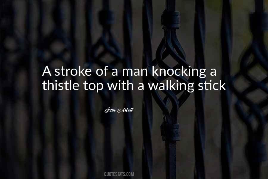 A Walking Stick Quotes #1389703