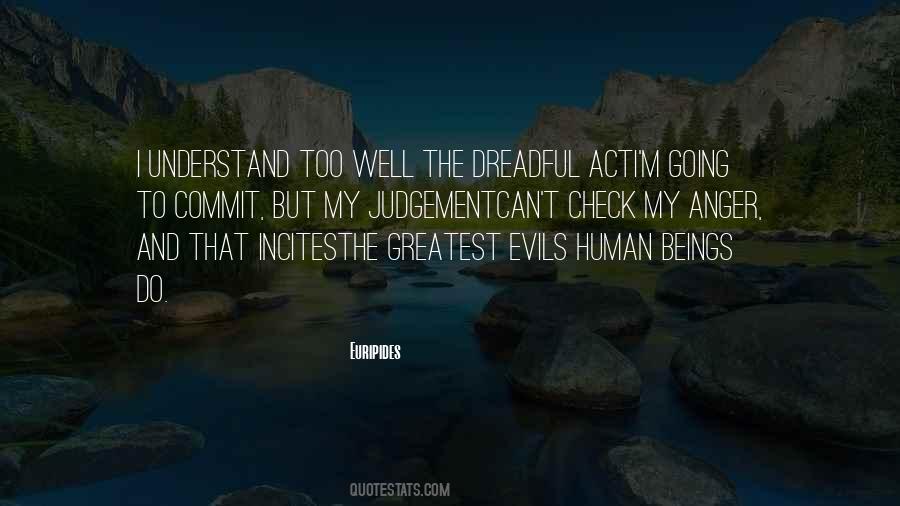 Human Judgement Quotes #28094