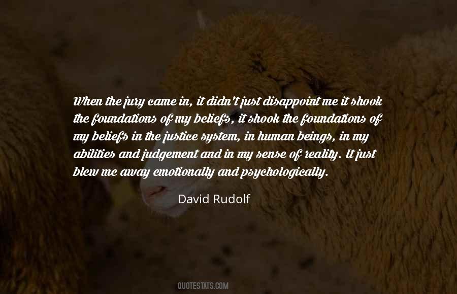 Human Judgement Quotes #868582