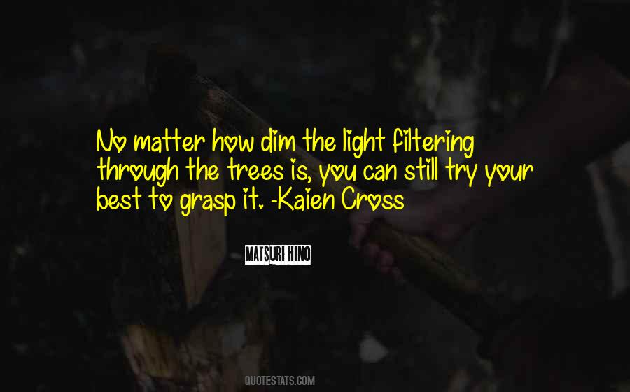 Quotes About Dim Light #133388