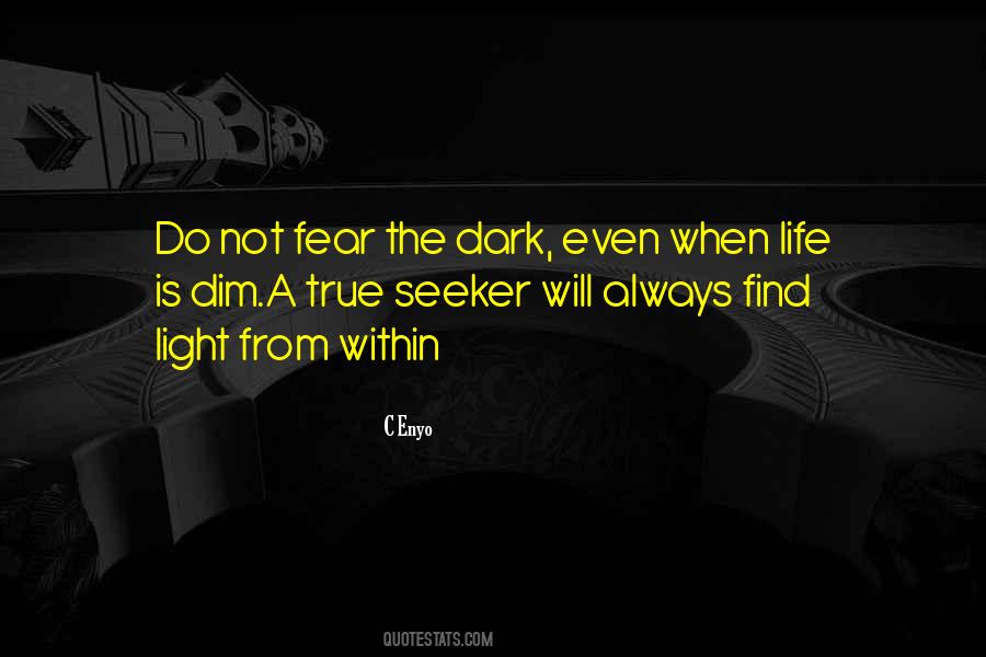 Quotes About Dim Light #812660