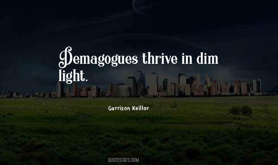 Quotes About Dim Light #931967