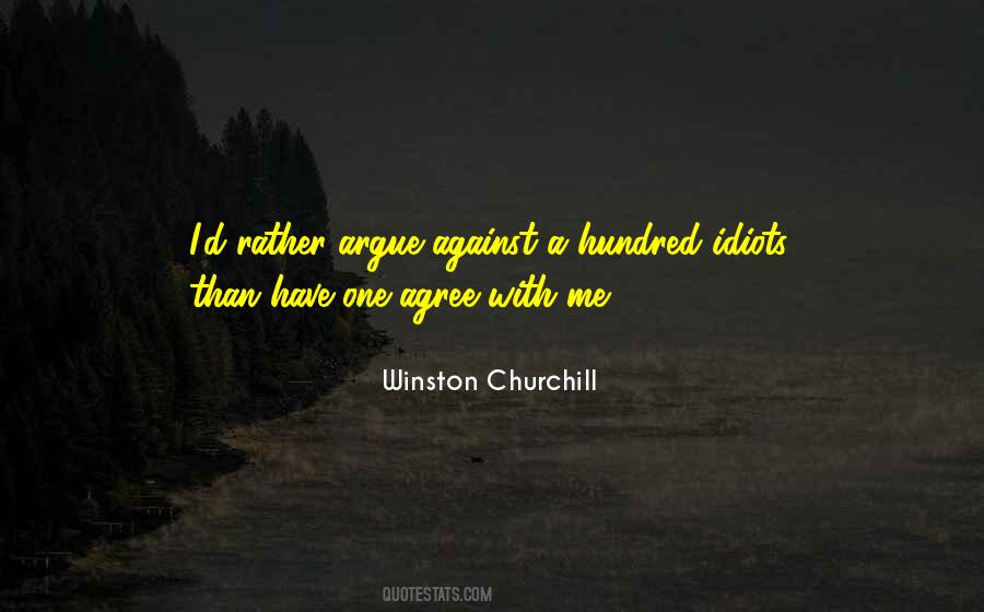 Quotes About Arguing With Idiots #98803