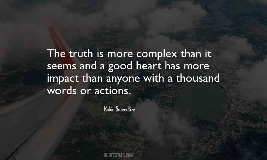 Quotes About Actions Rather Than Words #126194