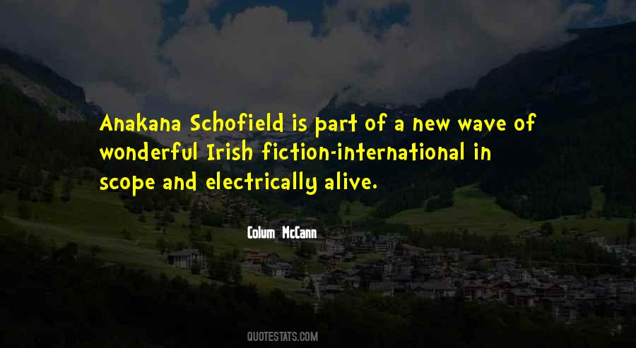 Quotes About Schofield #1217516