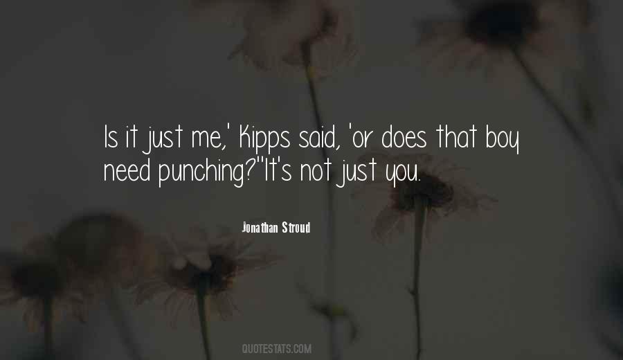 Quotes About Punching Someone #158327