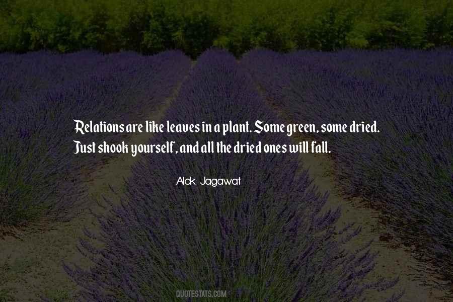 Quotes About Green Leaves #819861