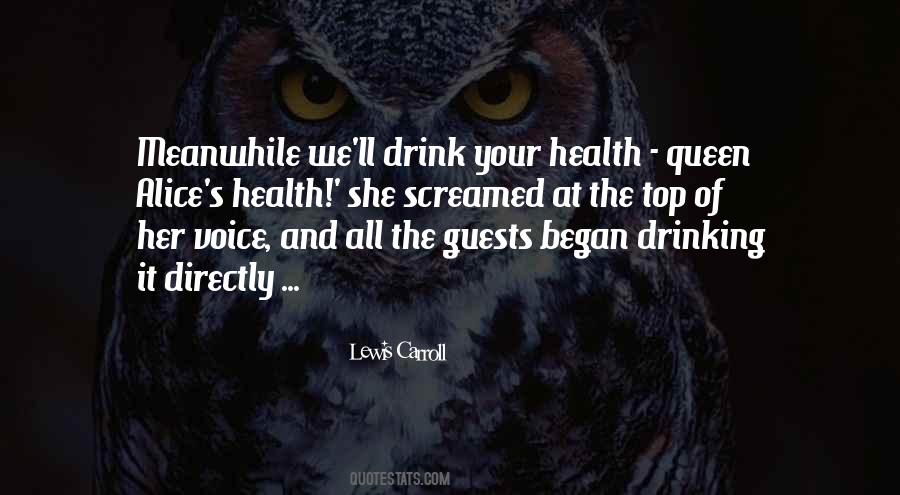 Quotes About Drinking #1688118