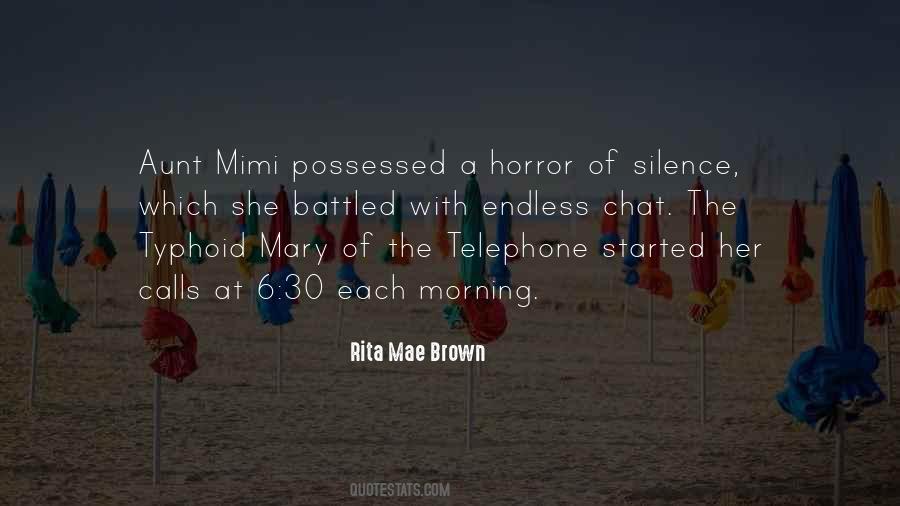 Quotes About Mimi #186403