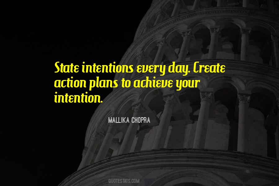 Quotes About Action Plans #1261313