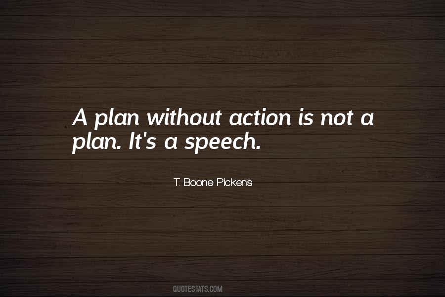 Quotes About Action Plans #212954