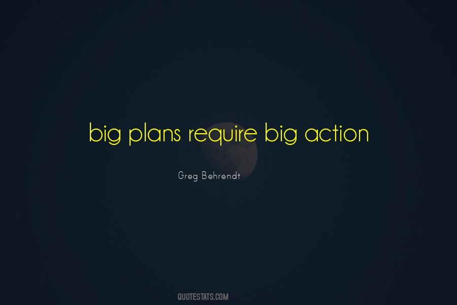 Quotes About Action Plans #718075