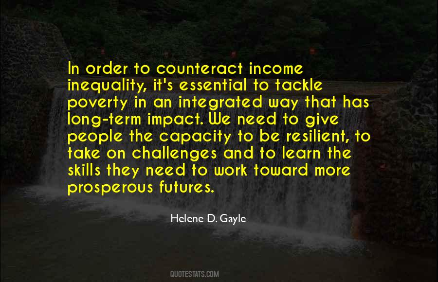 Poverty Inequality Quotes #470763