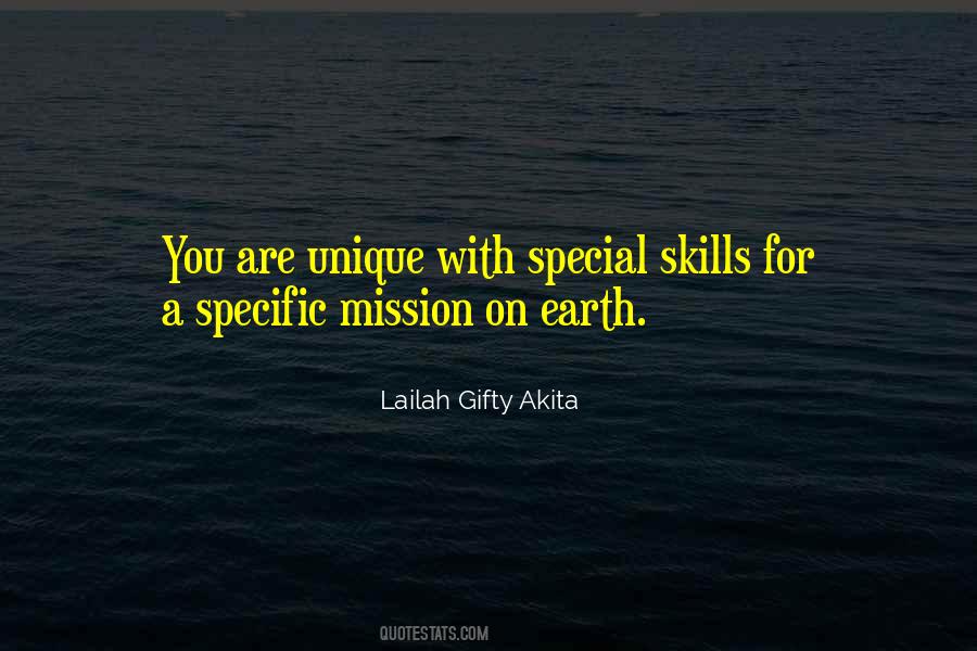 Quotes About Special Gifts #1277994