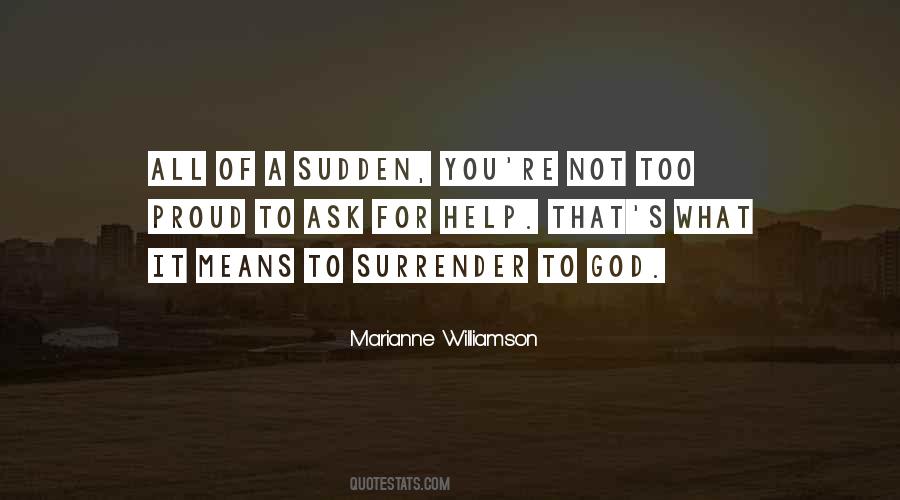 Quotes About Surrender To God #1487123