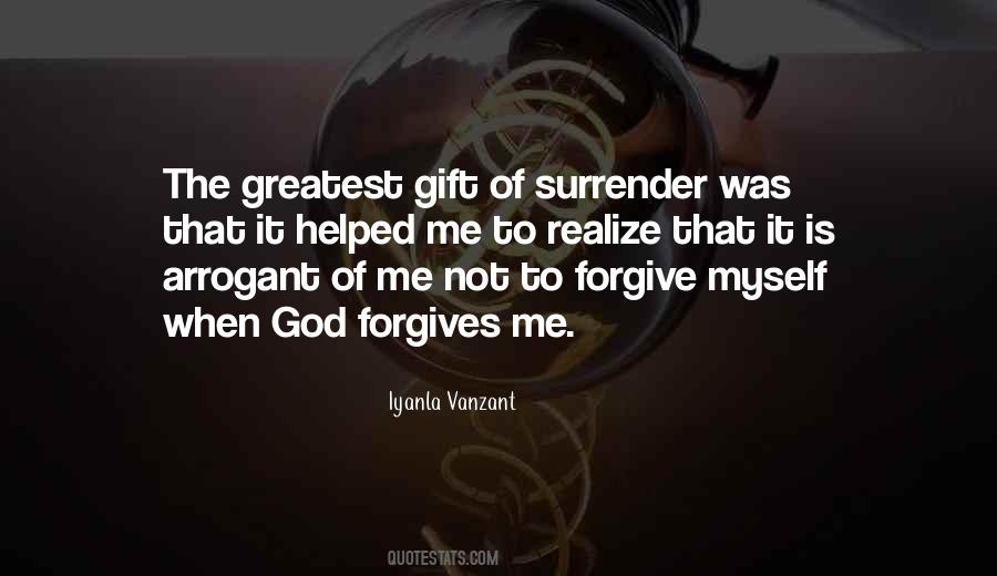 Quotes About Surrender To God #154777