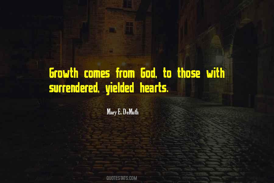 Quotes About Surrender To God #327354