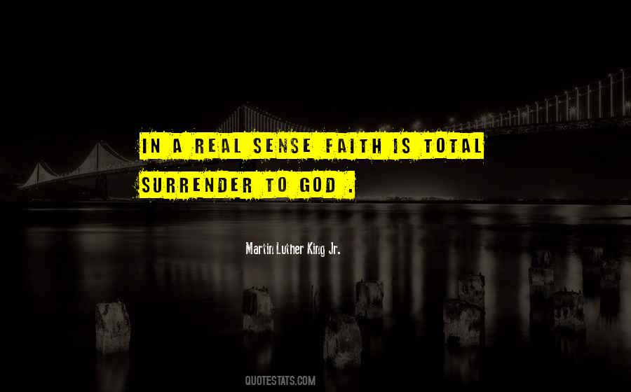 Quotes About Surrender To God #393086