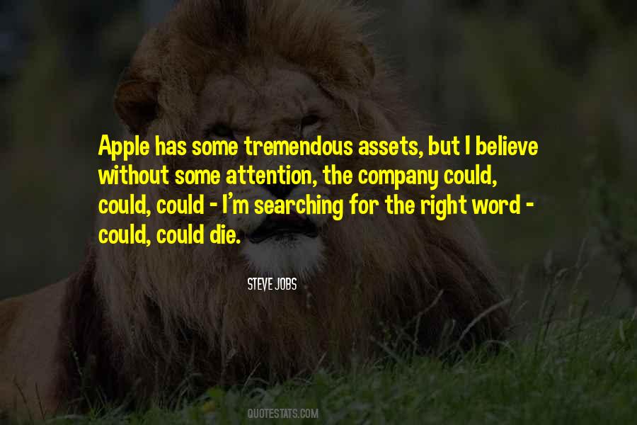 Company Assets Quotes #663931