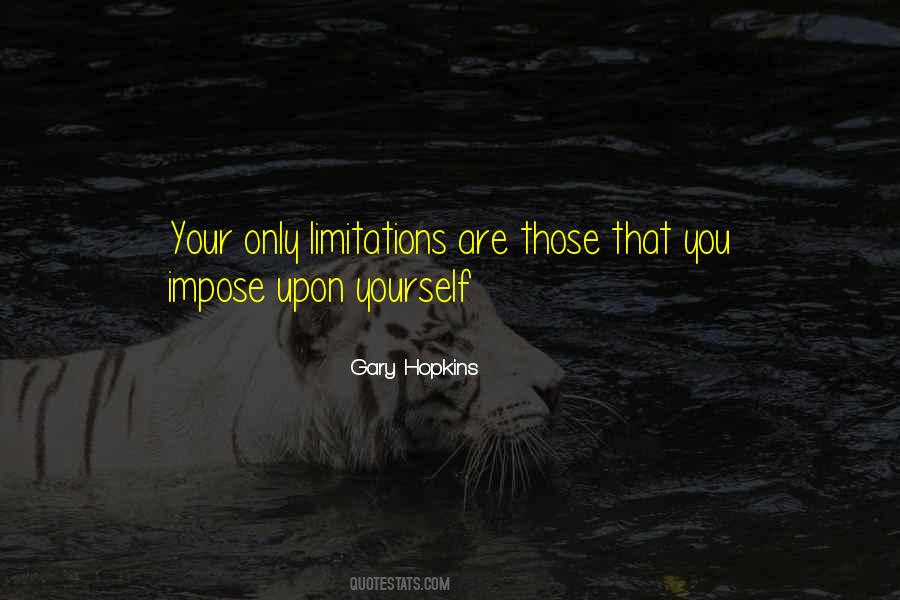 Spiritual Limitations Quotes #1385558