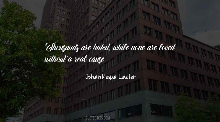 Kaspar Lavater Quotes #207137