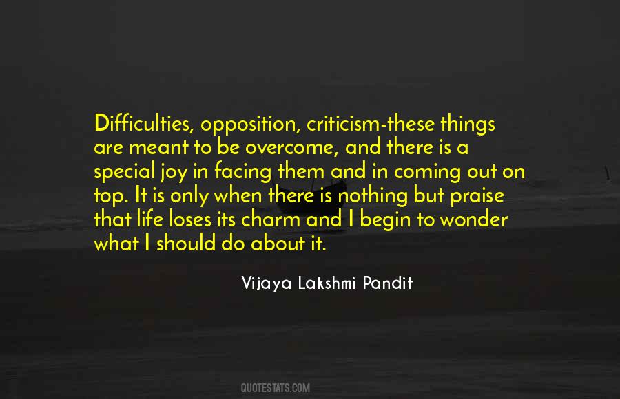 Quotes About Praise And Criticism #1153673