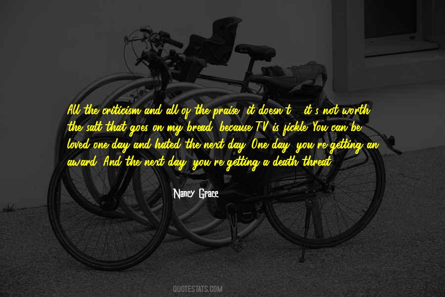 Quotes About Praise And Criticism #1517649