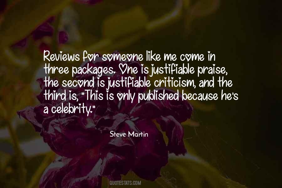Quotes About Praise And Criticism #1820018