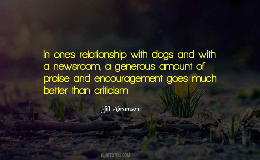 Quotes About Praise And Criticism #422855
