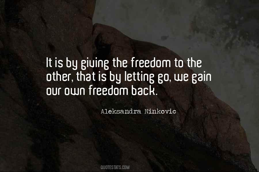Quotes About Freedom #1810317