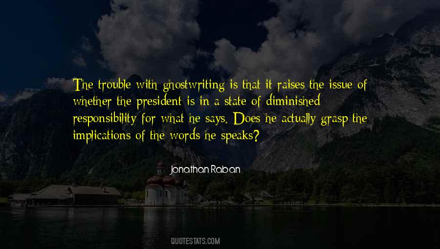 Quotes About Ghostwriting #90598
