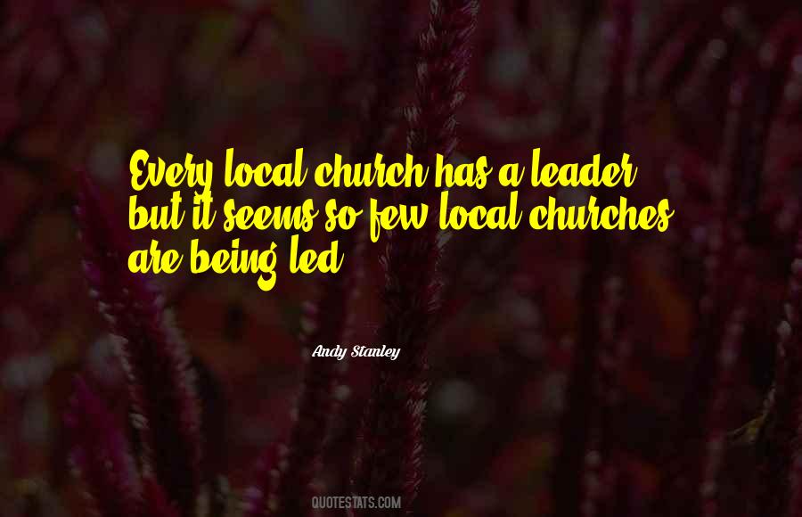 Quotes About Local Church #1557202
